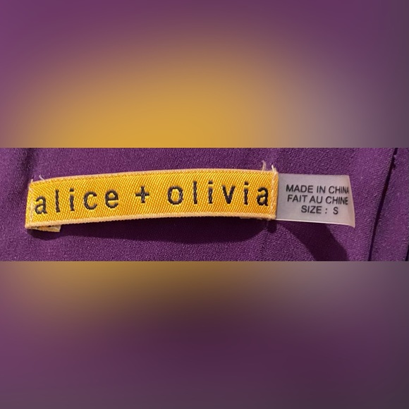 Alice + Olivia Alameda Ikat Printed Sheath Mini Dress - Picture 9 of 10